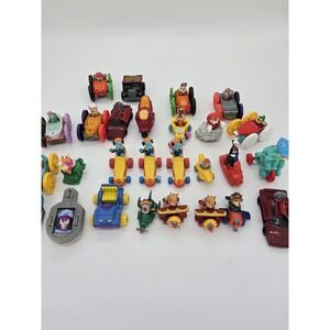 Vintage McDonald's Happy Meal Toys Lot Tiny toons Flip Cars  80s 90s warner Bros